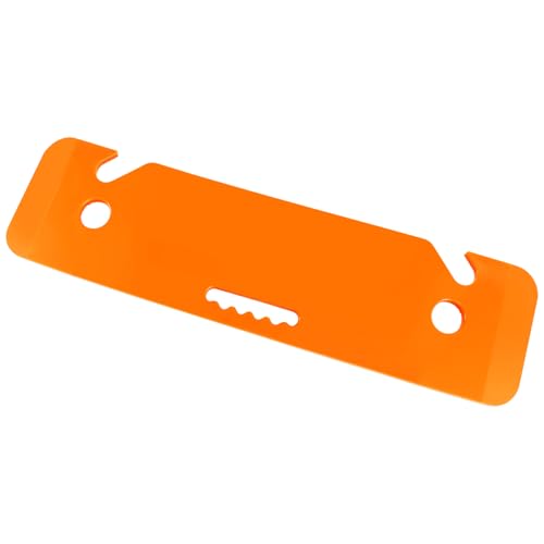 LOSCHEN Transferbrett, Schiebehilfe für den Transfer vom Rollstuhl zum Bett, zur Toilette, zur Badewanne, zum Auto (Orange)