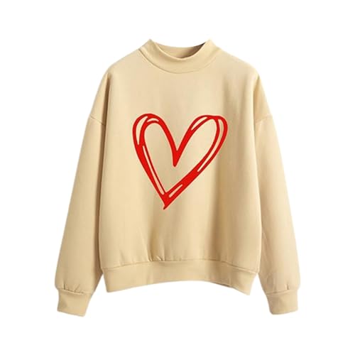 Damen Pullover Winter Grosse Grössen Einfarbig Herbst Winter Shirt Bedrucken Rundhals Pulli