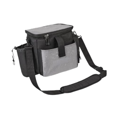 rockible Disc Golf Tasche, Disc Aufbewahrungs Organizer Tasche mit Flaschenhalter, Herausnehmbare Trennwände, Großes Fassungsvermögen