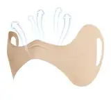 Gesichtsschutz Mit UV-Schutz, UV-Schutz Pflaster Für Nase Und Haut Als Sonnenblock, Tragebarer Augen Cover Für Outdoor Aktivitäten Radurlaub Golf Und Damen