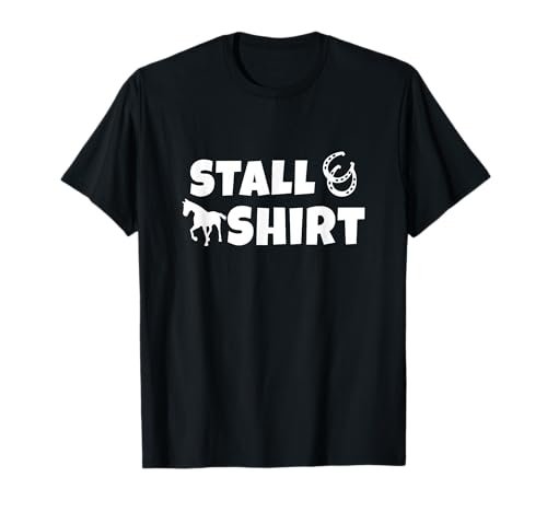 Reiterin Mädchen Damen Reit Pferde Stall T-Shirt