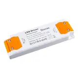 Elezenioc LED Transformator 12V 30W, Ultra dünn LED Trafo 230V auf 12V LED Transformator 2.5A, AC/DC Konstantspannungs Netzteil für LED Lampen Nicht Dimmba für G4 MR16 MR11 LED Strips(Orange-12v-30W)