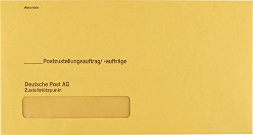 Zustellungsumschlag/Äußere Hülle für förmliche Zustellung/HK/mit Fenster / 1000 Stück