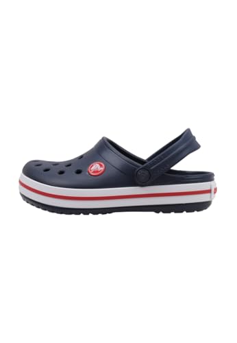 Crocs Unisex Kids Crocband Clog K, Navy/Red, 36/37 EU