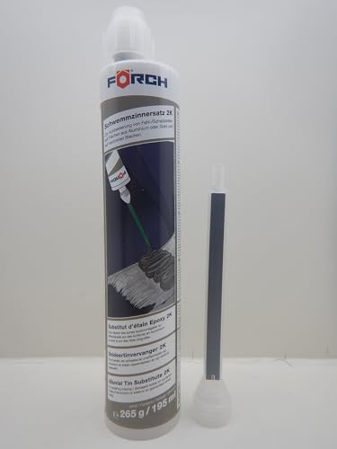 FORCH 2K Schwemmzinnersatz Kartusche Schwemmzinn Metalloberfläche Reparatur Grau