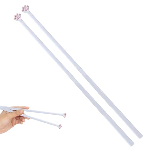 Essstäbchen Katzenpfoten, Paw Chopsticks, Cat Paw Chopsticks, 20 cm Länge Wiederverwendbare Essstäbchen Süße Pfotenabdrücke, Ideal für Zuhause, Hotel, Restaurant, Party und Alltagsgebrauch