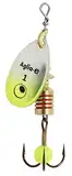 Cuiller Tournante A Palette Ovale - Mepps Aglia E Brite N°1-3,5G - Argent Chartreuse