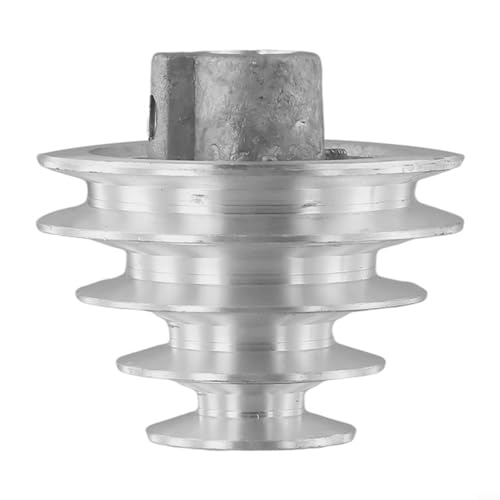 HOHOVYVY Riemenscheiben,Mechanische Keilriemenscheiben,Pagoden-Riemenscheibe V-Typ-Riemensatz Übertragungsrad Für Tischbohrmaschine(14mm)