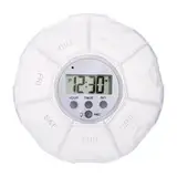 Automatischer Tablettenspender, Elektronische Tablettenbox Mit Einem Timer, Alarm Und LED-Leuchte, Transparent Deckel Pillenspender 7 Fächer Elektronischer Medikamenten-Organizer Für Rezepte Vitamine