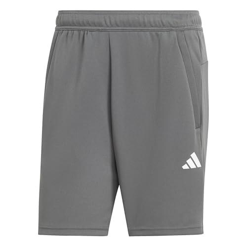 adidas Herren Train Essentials All Set Training Shorts, Grey Five/White, XL