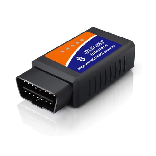 Comforty OBD2 Bluetooth Adapter für Auto Diagnosegerät OBD Adapter für Alle OBDII Protokoll Fahrzeuge - Upgraded V1.5