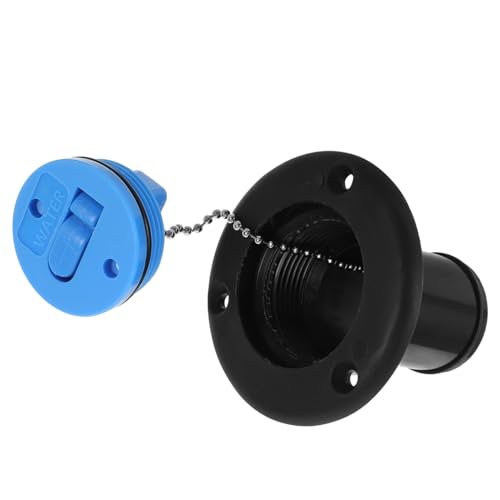 CRILSTYLEO Wohnmobil Wassereinfüllstutzen, Wohnmobil Wassereinfüllstutzen, Marine Tankdeckel Ersatz, Boots Tankdeckel, Wohnmobil Frischwasserdeckel, Wohnmobil Wassertank Füllschlauch, Boots