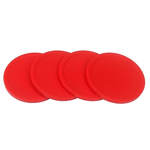 BESPORTBLE 4Stücke Teiliges Air Hockey Pucks Mit Drückern Hochwertige Tischspiel Zubehör Für Erwachsene Für Unvergessliche Spielabende