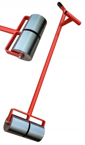 Andruckwalze mit Griff Handwerkzeug Andruckrolle Druckwalze Handrolle 10 cm