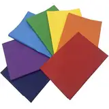 EDGEAM 7 Stück Baumwollstoff 50x50 cm Stoffe zum Nähen Einfarbige Stoffe Patchwork Stoffpaket Nähstoffe Quiltingstoffe für Quilten Nähen DIY Handwerk Scrapbooking (Unifarben, 50x50 cm)