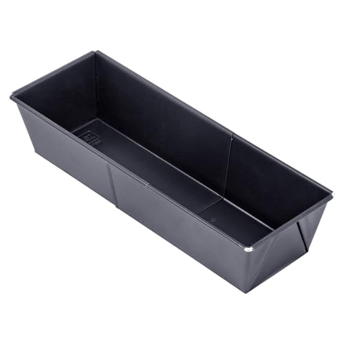 Zenker Königskuchenform ausziehbar Perfect Black – Verstellbare Kastenform aus Stahlblech, 20-35 cm, Antihaftbeschichtung, Made in Germany