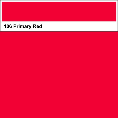 Lee Farbfolie 106 Primary Red 25cm x 122cm