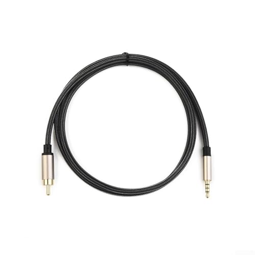 Schlankes Design, digitales Koaxial-Audio-Video-Kabel, perfekt geeignet für High-Definition-TV-Anschlüsse (1 m)