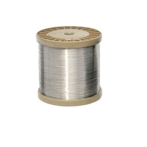 SOFIALXC Edelstahldraht Gartendraht Blumendraht Bindedraht Pflanzendraht Basteldraht,-0.8mm soft wire (100m)/328FT