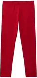 United Colors of Benetton Mädchen und Mädchen 3mt1cf02g Leggings, rot, 120 cm