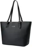 Vanessa & Melissa® Damen Shopper klassisch elegante Handtasche Henkeltasche Schwarz