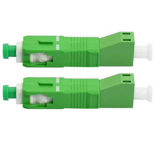 Glasfaser Adapter Optische Geräte Werkzeuge für digitale Kommunikation LC Buchse auf SC Stecker Hybrid Flansch Singlemode 9/125 SM Glasfaser Adapter Stecker