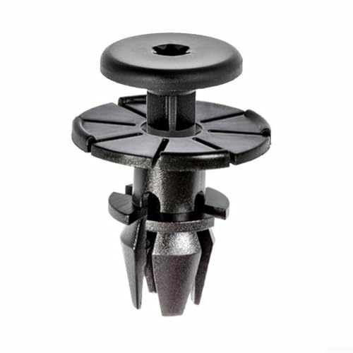 Autotür-Seitenschweller-Abstandshalter-Abdeckungs-Clips, schwarze Nylon-Tür-Seitenschweller-Abstandshalter-Clip-Pin für 5er- und 6er-Serie Autoteile