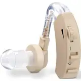 Beurer HA 20 Hörgeräuschverstärker mit ergonomischer Passform hinter dem Ohr, individuelle Anpassung an den Gehörgang, Lautstärke stufenlos regelbar