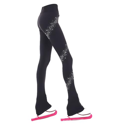 LIUHUO Skateboarding, Eishockey Mädchen Übung Stiefel, Dünne Hosen, Socken, heiße Hosen