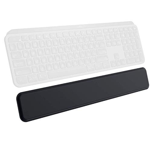 Logitech MX Palm Rest (für MX Keys, Rutschfestes Premium-Material für Komfort bei stundenlangem Tippen) - Graphit