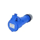 ZXFYXFFV 16A 3-polig 220V-250v IP44 2P+E Wasserdichter Industrie-Stromanschluss Männliche und weibliche Steckdose for Industriegelände(213x 16a 3pin)