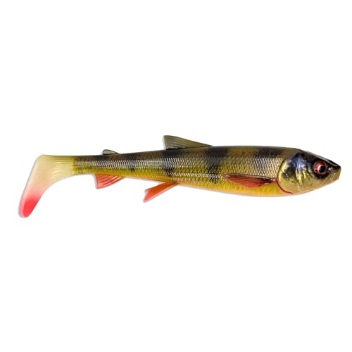 Savage Gear 3D Whitefish Shad - Gummifische, Farbe:Perch, Länge/Gewicht/Packungsinhalt:17.5cm / 42g / 2 Stück