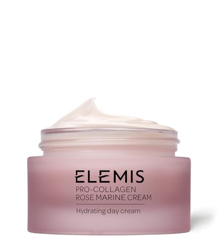 ELEMIS Pro-Collagen Rose Marine Cream, Anti-Wrinkle, Lightweight, 3-in-1 Hydrating Face Moisturiser, Active Ingredients Reduce Fine Lines & Wrinkles, Results in Firmer & Plumper Complexion,50ml