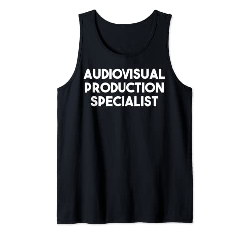 Spezialisten für Audiovisuelle Produktion Tank Top