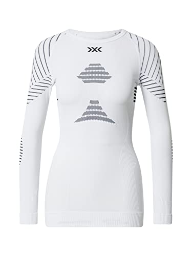 X-Bionic Damen Invent 4.0 T-Shirt, White/Black, XS