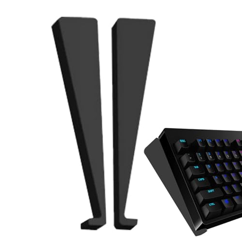 Générique Keyboard Stand Holder, ergonomischer Computer Riser, Height-verstellbare Halterung, rutschfestes Design, bequemer Typing Winkel, Office Home School, 5,98 x 1,1 x 0,75 Zoll