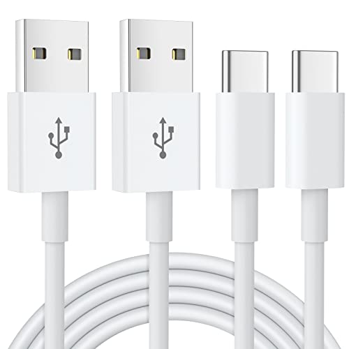 USB C Kabel [ 2Stück 1M ], USB Typ C Ladekabel Schnellladung für Samsung Galaxy S24 S23 S22 S21 S20 S10 S9 Note 10 9 8, iPhone 15 Pro, Google Pixel, Hawei, Xiaomi, OnePlus, Sony Xperia Controller