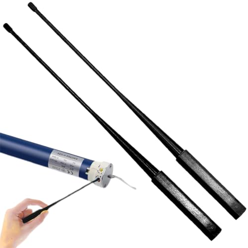 MOLZINY 2 Stück Rollladen Einstellpin Einstellwerkzeug für Rohrmotor Einstellstift für Schellenberg Rolladenmotor Rollladeneinstellstift Rolladenmotor Ersatz