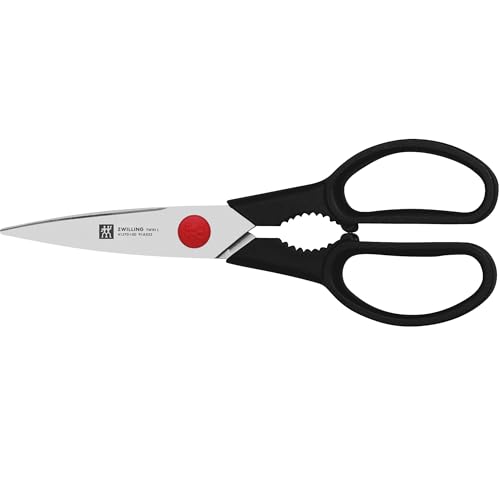 ZWILLING Twin L Vielzweckschere, Universalschere, Länge: 20 cm, Rostfreier Spezialstahl/Kunststoff, Schwarz