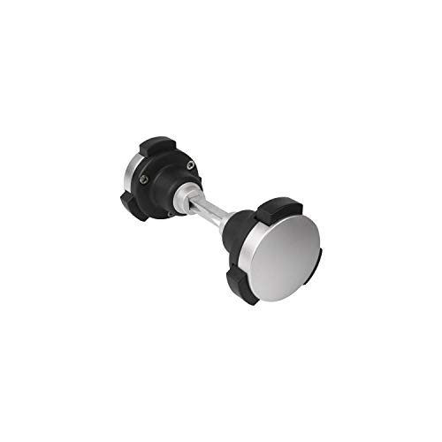 Locinox KIDLOC Sicherheitsknopfdrücker, Edelstahl/scwarz