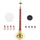 HEMOTON Musikinstrument Mit Natürlichem Zum Üben Von Blasinstrumenten Zufällige Farbe