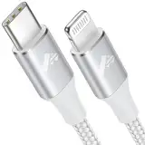 USB C Lightning Kabel 2M iPhone Ladekabel USB C [MFi Zertifiziert] Lightning Kabel USB C Nylon Power Delivery iPhone Kabel USB C Ladekabel für 14 Pro Max/13/13 Pro/12/12 Pro Max/11 Pro/X/XS/XR/8 Plus