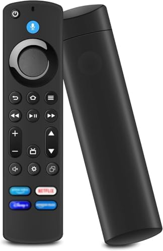 Ersatzfernbedienung (4 Gen) für Smart TV (Lite & 2 Gen & 3 Gen & 4K) für Smart TV Cube (2 Gen & 3 Gen) mit Vier Schnelltasten und Sprachfunktion