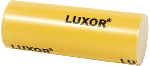 Polierpaste LUXOR GELB – sehr hoher Glanz, Finish für Edelmetalle, Gold, Silber, Platin, Stahl, Edelstahl, Messing, Ø 30 x 80 mm