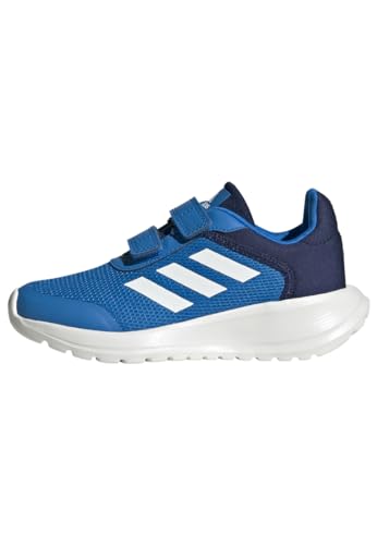 adidas Tensaur Run Shoes CF Laufschuhe, Blue Rush Core White Dark Blue Dark, 30.5 EU