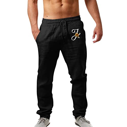 Wide Leg Yoga Pants Herren Yoga Pants Men Outdoorhose Men wasserdicht Sommer Outdoorhose Men Sommer Kurze Hosen männer Sommer kurz Weisse Hosen Herren leinen