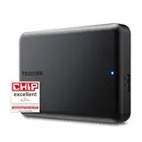 Toshiba Canvio Partner 4TB Portable 2.5'' Externe Festplatte, USB 3.2, Mac & Windows kompatibel. Xbox, PS4, PS5