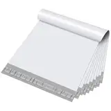 Switory Versandtaschen, 300 x 395mm, für Kleidung, Selbstklebende Pakettaschen, Verschiedene Versandtaschen, Versand, Post, Pakete, Pakettaschen, 25 Stück, Weiß