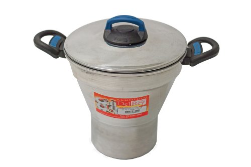 Aluminium-Couscous-Topf, DEL Rey, 3,5 Liter.