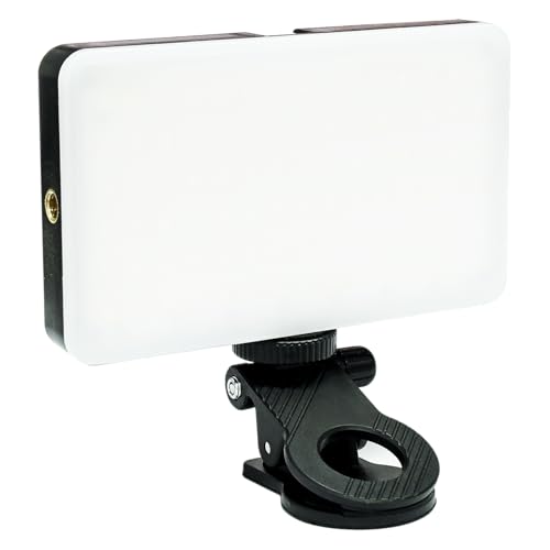 Handy Licht iPhone: 90 LED Wiederaufladbare Telefonfülllichter, Ringlicht für Kamerabild, Make-up-Foto, Videokonferenzen, Laptop-Nutzung, Zoom-Meetings, TikTok, Vlog-Fotografie